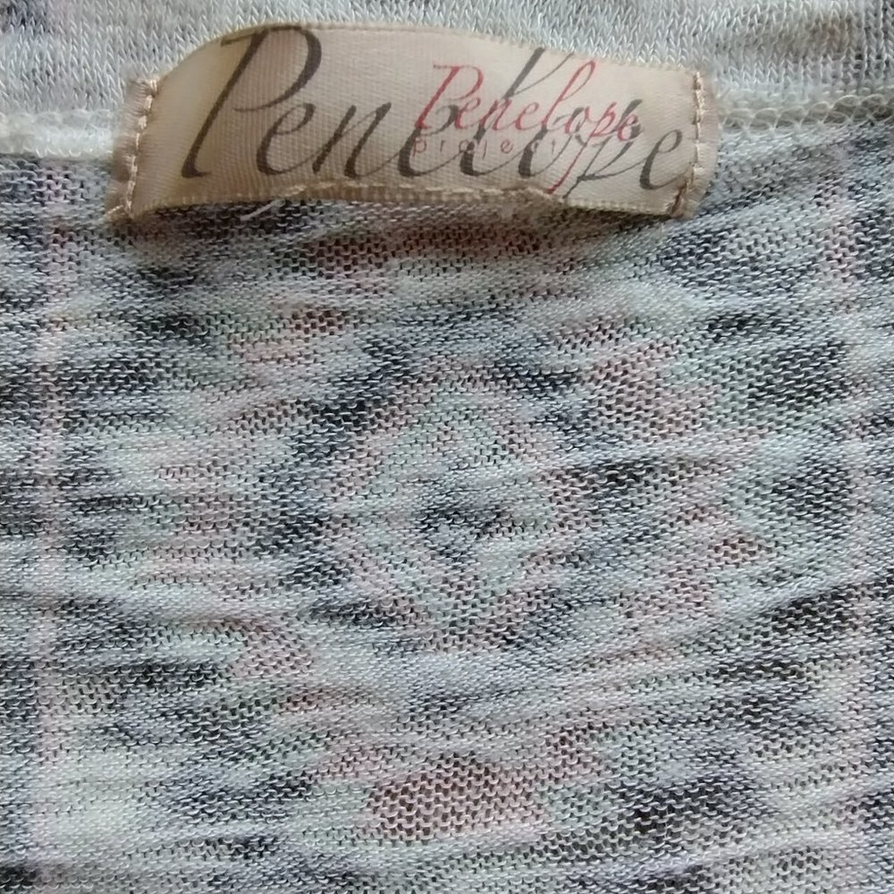 Anthropologie Penelope Project Long Open Cardigan/Ruana/Sleeveless Duster- Boho - Picture 2 of 8